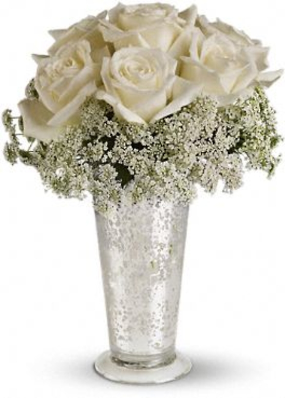 White Lace Centerpiece