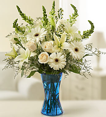 Sympathy Arrangement in White