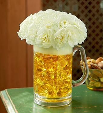 Blooms in a Beer Mug
