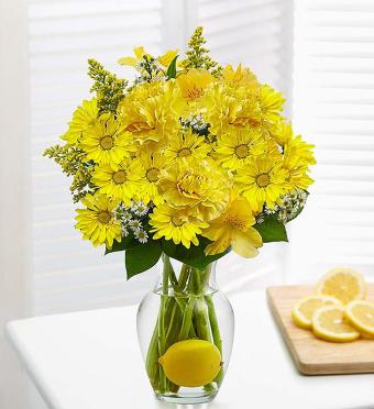 Lemon Like Lemonade; in a Vase