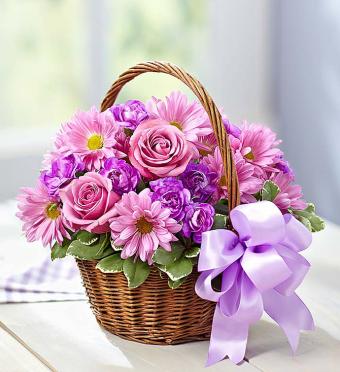 Blooms in a Basket