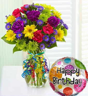 Make Their Day Bouquet; Happy Birthday