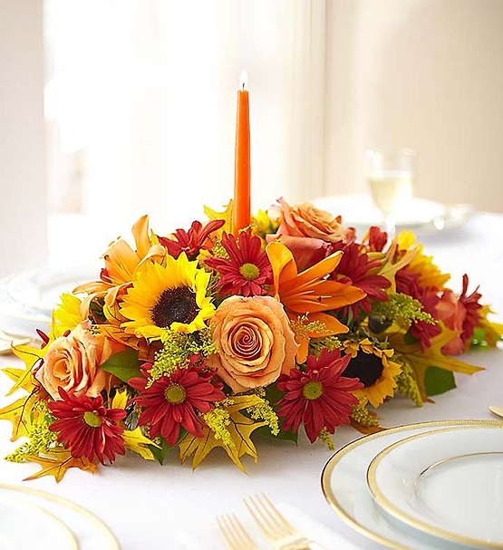 Dreams of Europe for Fall Centerpiece